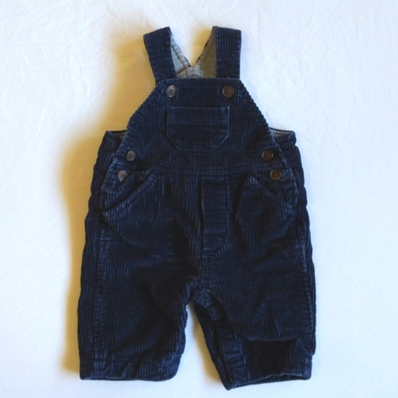 GAP Other - vintage babyGap blue corduroy overalls fully lined 0-3 months baby